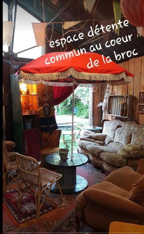 La Cabane De Mimi La Sardine Saint-Gervais en-Belin エクステリア 写真